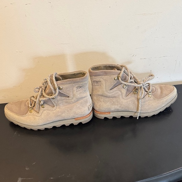 Sold …… Suede Lace-Up Boots - Picture 10 of 12